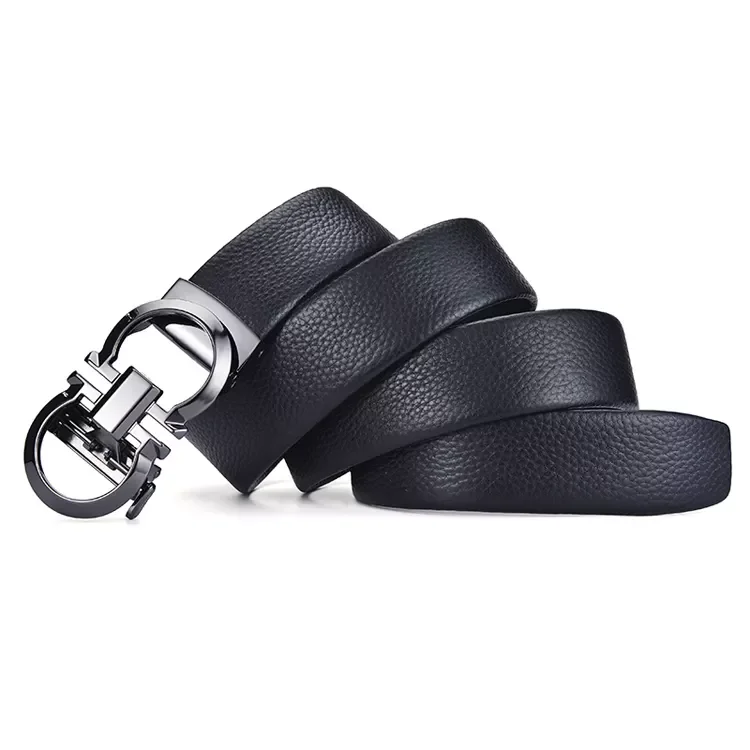 В 2022 популярный роскошный мужской кожаный ремень оптом высококачественный кожаный ремень