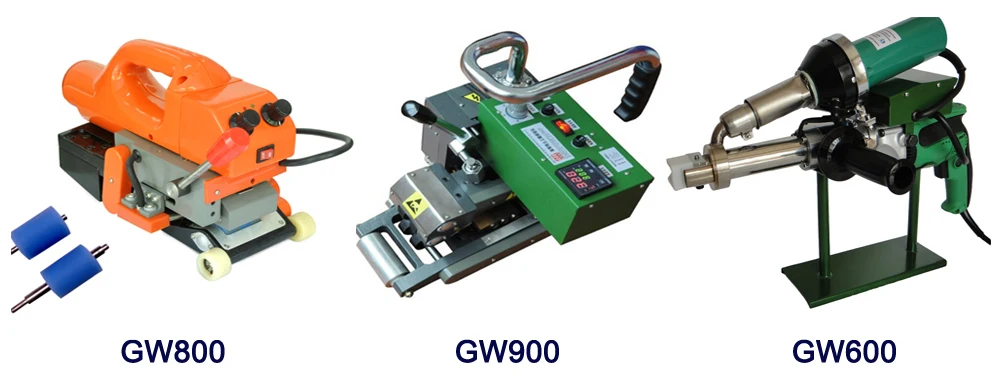 Dam liners tarpaulin sheet heater welding machine hot air machine
