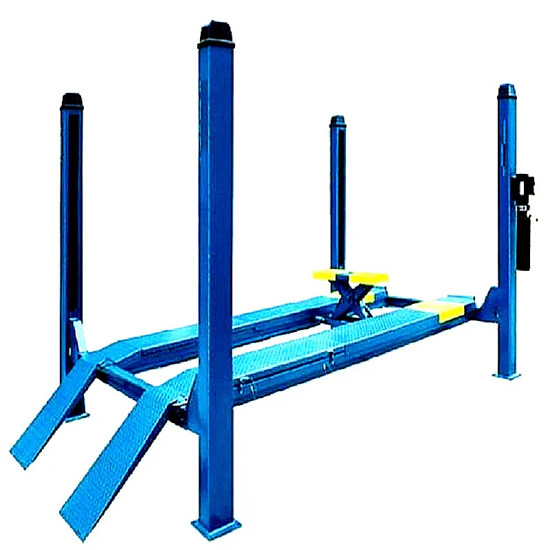 Tavol customized vertical electric four-column hydraulic car parking lift table hydraulic platform car lift for car garage
