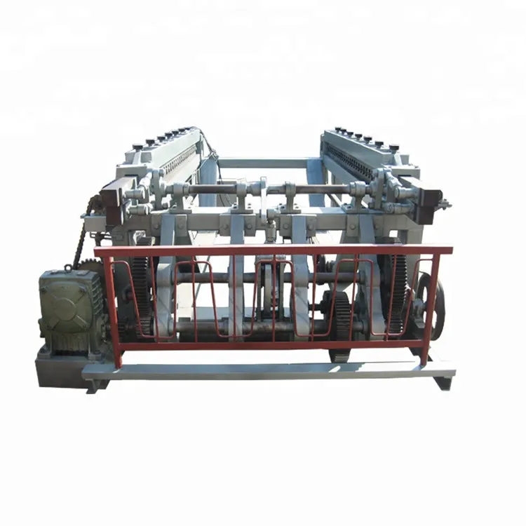 Best quality Gabion box stone cage hexagonal wire mesh making machine