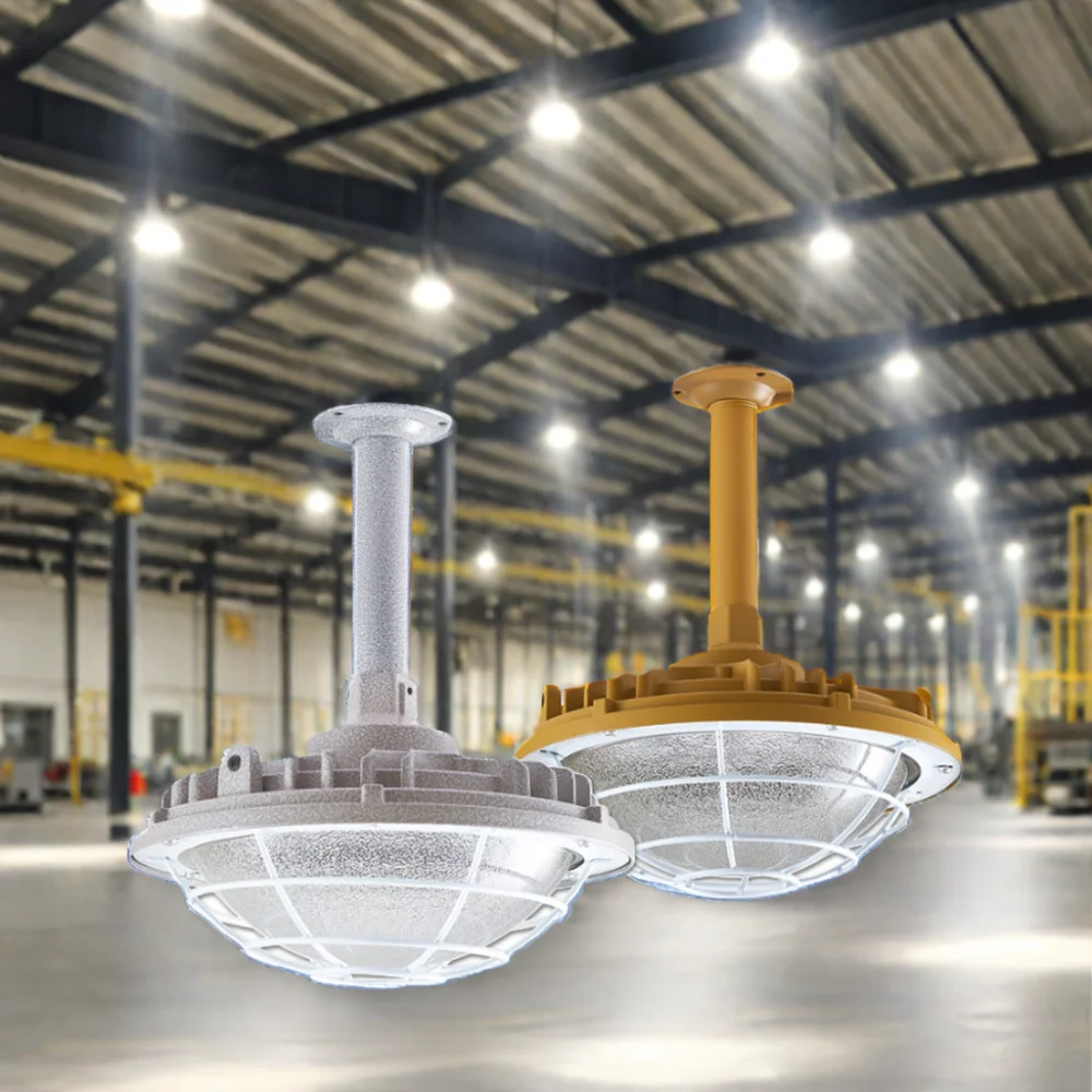 2024New Explosion Proof Lamp Warehouse Workshop Lights Factory Garage Flameproof Gas Station Mine Led Lights