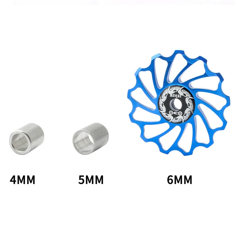 MUQZI MTB Bicycle Guide Wheel 11T 13T Derailleur Pulleys CNC Pulley Jockey Wheel