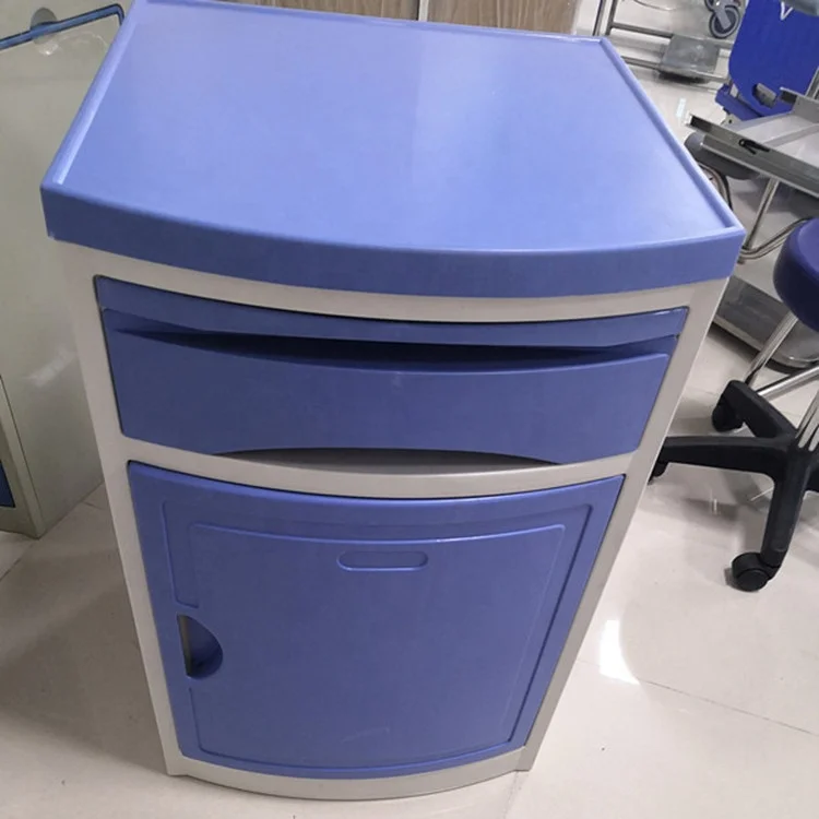 clinic furniture ABS plastic hospital bedside lockers CY-H811