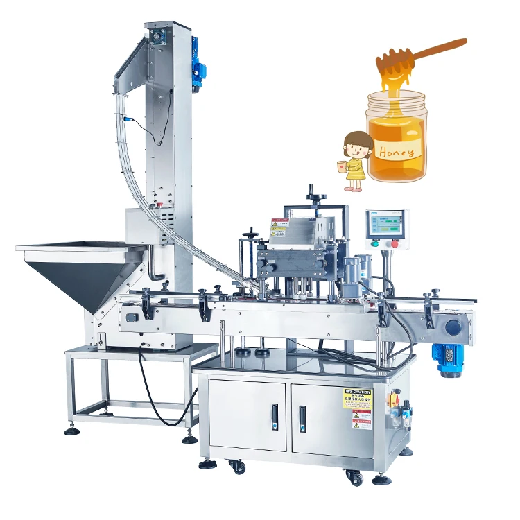 Guangzhou Factory Wholesale Plastic Bottle Capping Machine Bottles Twist Off Cover Screw Capping Machine Plastic Can Sealer