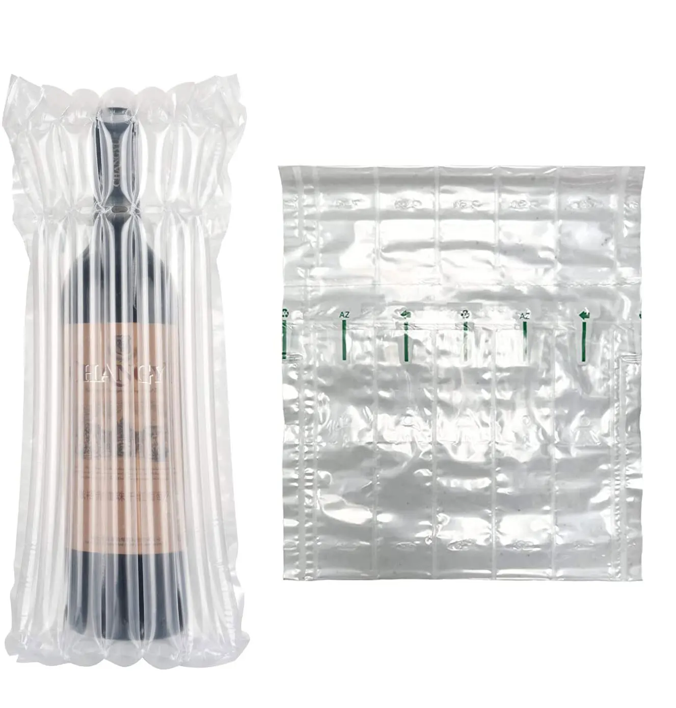 Wine Bottle Protection Covers Air Column Bubble Buffer Inflatable Protect Bag Airbag Gift Wrap Transportation Packing