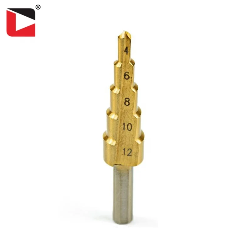Factory direct Hss cobalt titanium step drill bit set