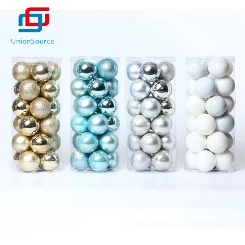 Hot Selling Multi Color Christmas Tree Ball Made By Plastic