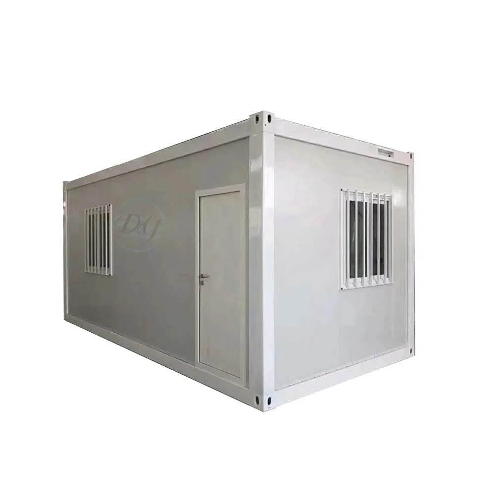 Structure Storage Warehouse with Double Pitch Roof Low Cost Prefabricated Workshop in Yap