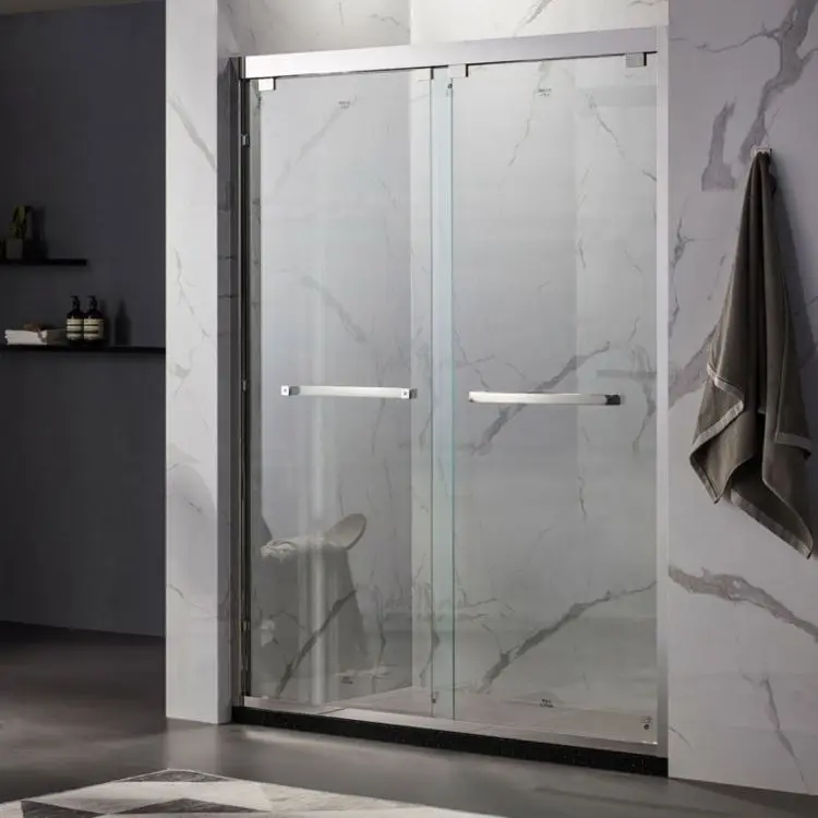 Long Life High Quality Factory Made Free Spare Parts Hotel Luxury Minimalist Sliding Shower Rooms Hotel Sliding Shower Rooms