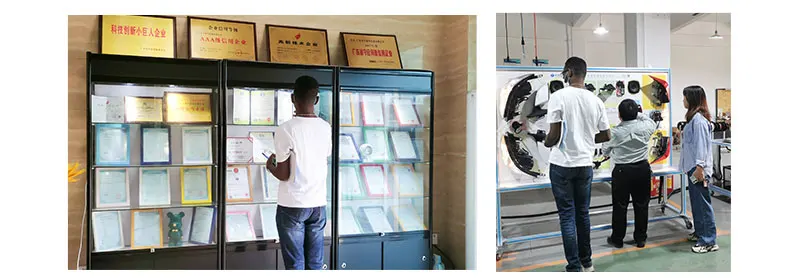Automotive Training Equipment Vocational School Car Control Door Lock and Rear-View Mirror Teaching Board