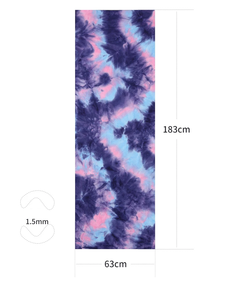 Yoga Mat Anti-slip Blanket Home Gym Sport Health Lose Weight Fitness Mats Exercise Pad