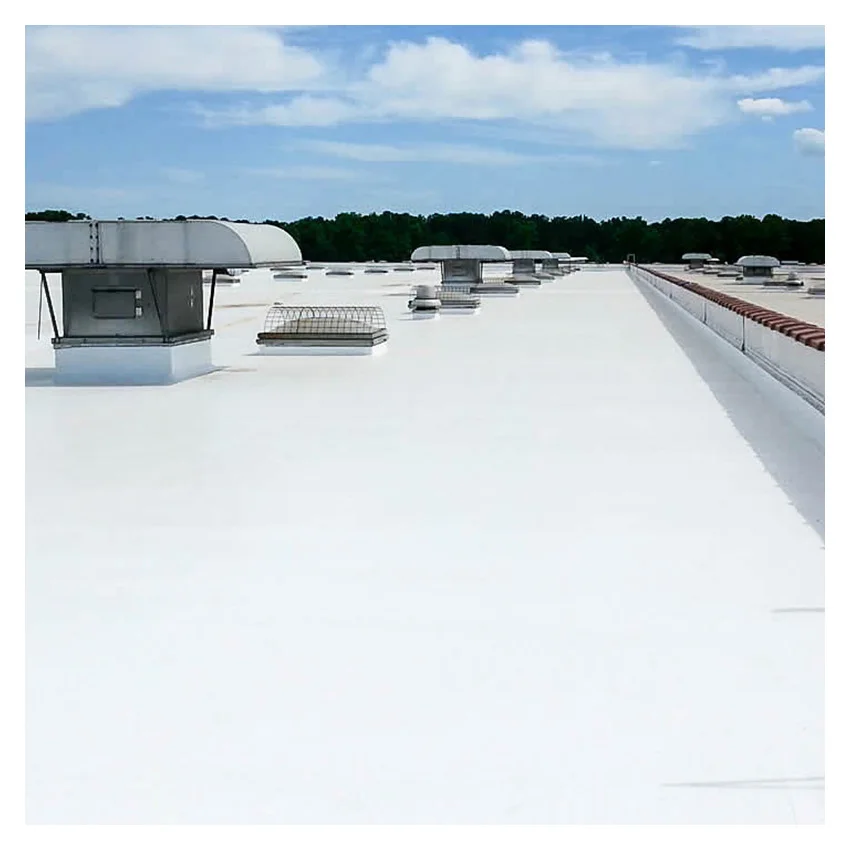 Factory price top Waterproofing Materials White 45mil TPO PVC Outdoor Waterproofing Membrane for flat house roof with accessory