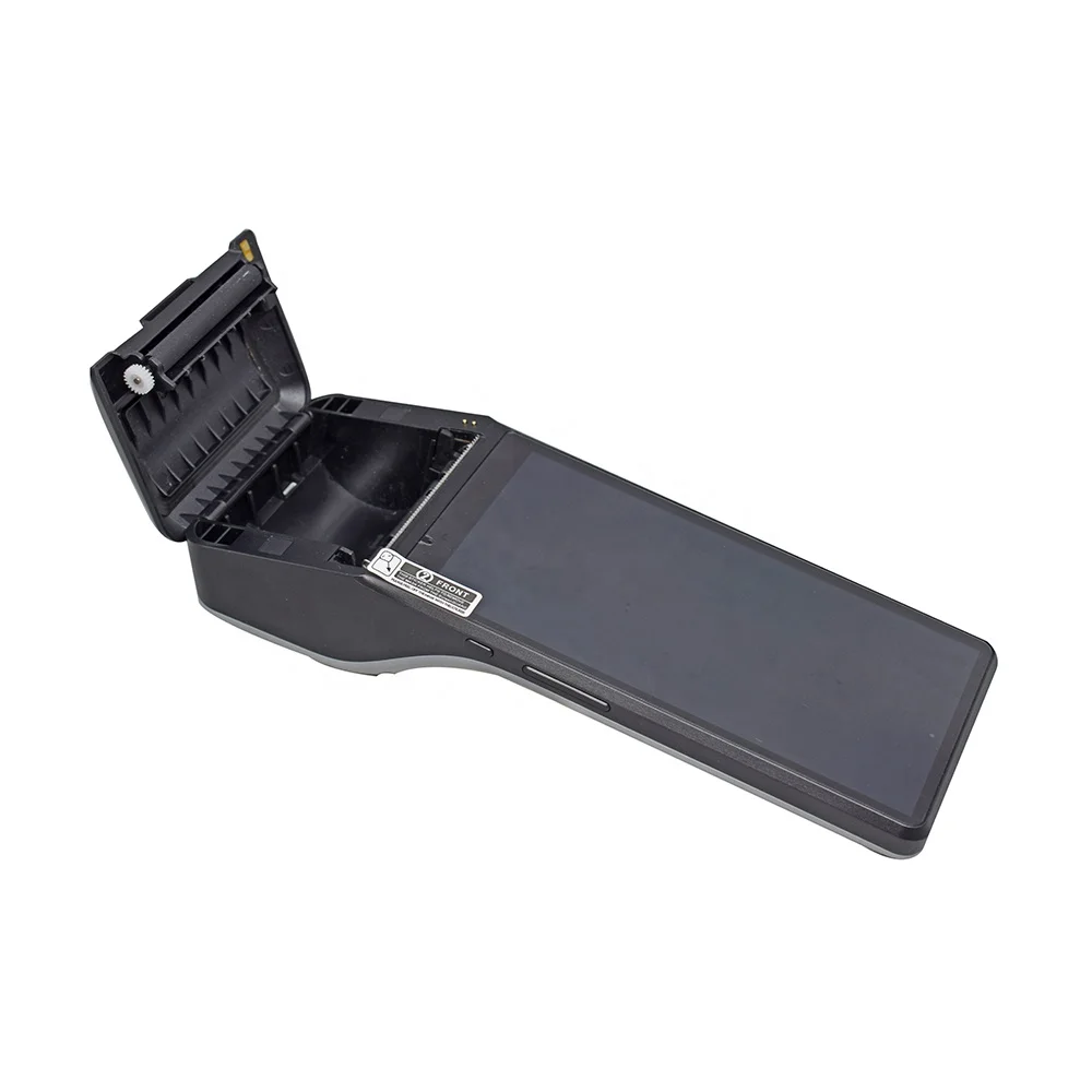 6 Inch Handheld Android Blue tooth Mobile Payment Portable Touch Screen Pos Printer Machine