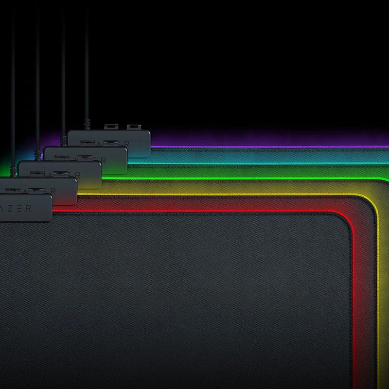 Razer Goliathus Chroma Black Mouse Pad Soft Gaming Mouse Mat 3 mm Mousepad Powered by Razer Chroma