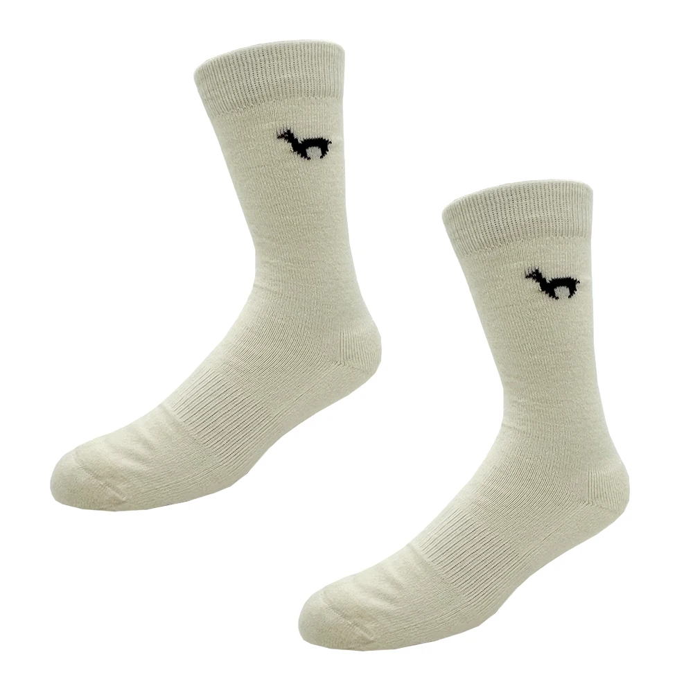 Winter Warm Thermal Thick Custom Alpaca Wool Socks Men