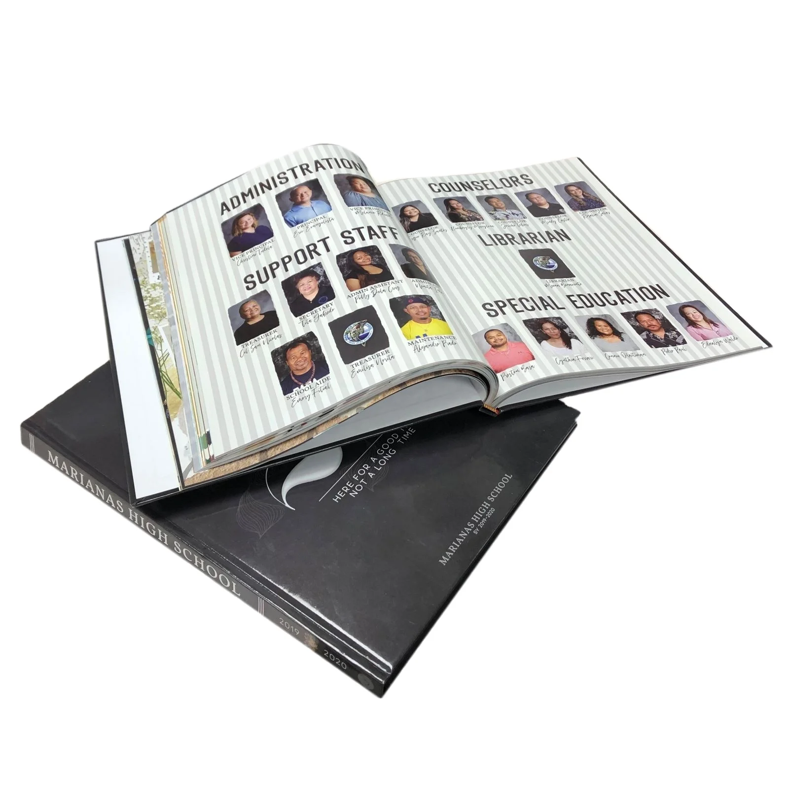 cheap rice Custom Hardcover School Yearbook Sewing Binding Coffee Table Case bound Magazine Photo Book Printing Service