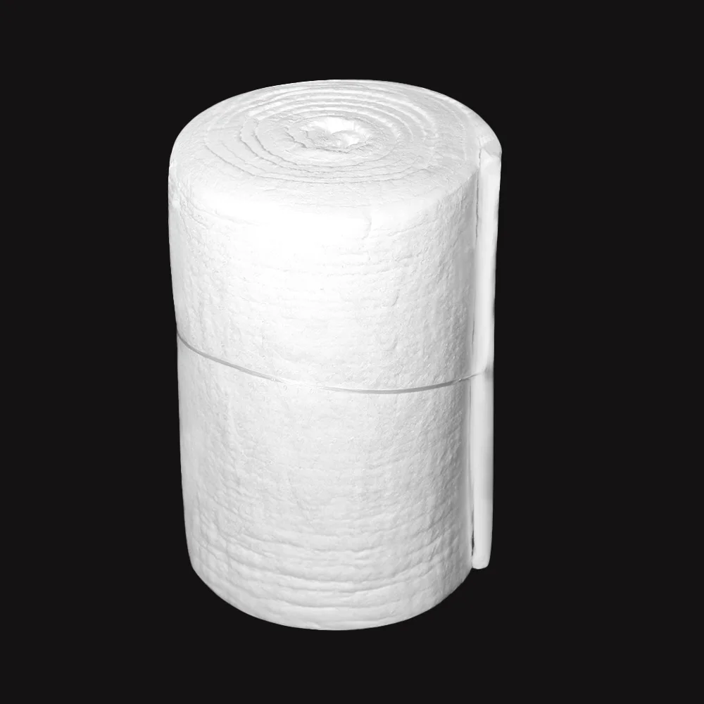 Aluminum silicate ceramic cotton fiber blanket heat-insulated insulated needle-punched blanket