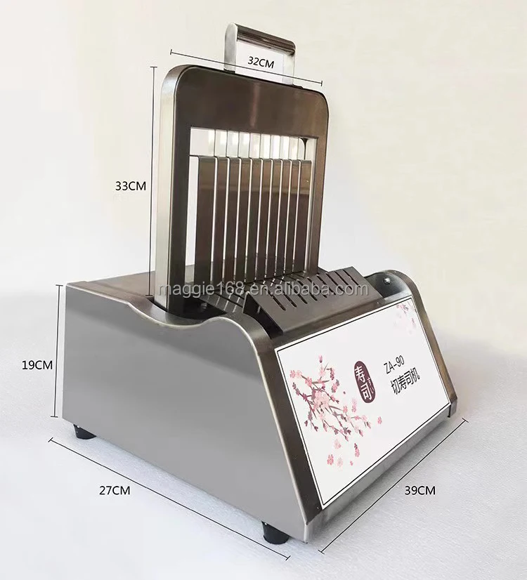 Sushi Slicing Machine Cutter Maker Sushi Roll Cutting Machine For Cutting Straight Roll/Reverse Roll