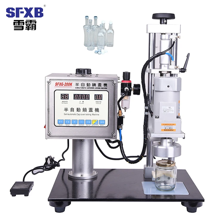 SFXB Hot Sale SFXG-200K automatic capping machine for mineral water juice bottle