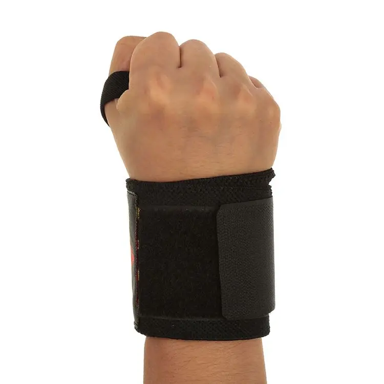 Custom Made Cotton Wrist Wraps Gym Training Lifting Wrist Straps Supports Weight Training
