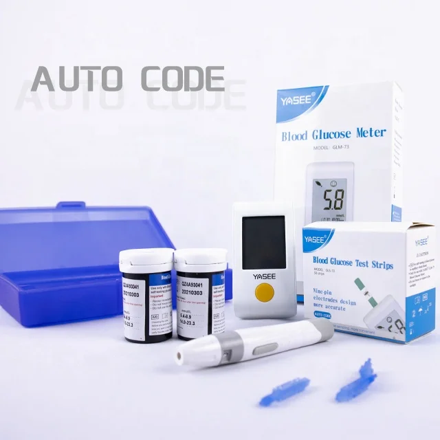 Sugar Testing Ketone Glucometer And Test Strips  Blood Glucose Measurement Blood Sugar Meter