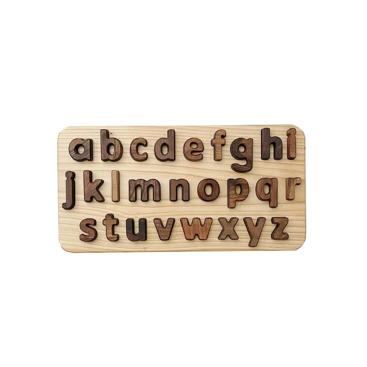 Wooden Number puzzle 0-9 numbers