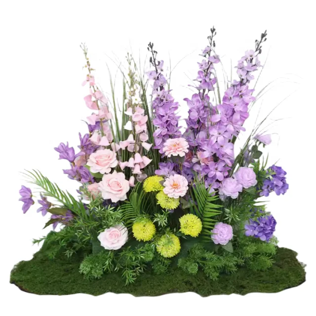 New Style Large Rose Table  Artificial Wedding Flowers Big Wedding Plant Decor