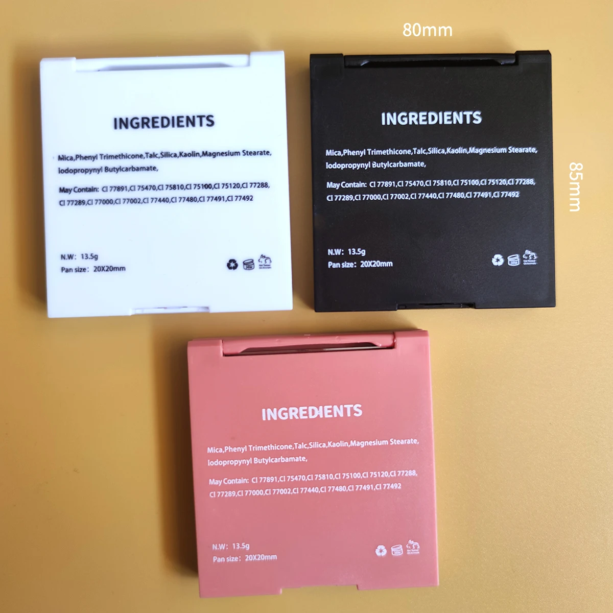 Best quality private label high pigmented shimmer eyeshadow palette colorful makeup matte eye shadow palette