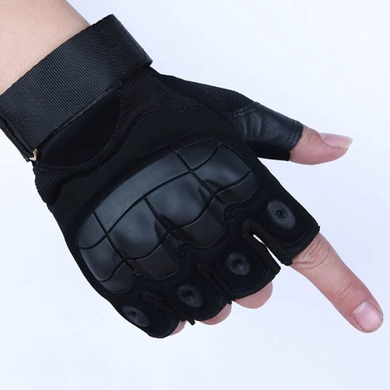 
Non slip Durable Half finger Motorcycle Cycling Army Military Tactical Gloves  (1600253627524)