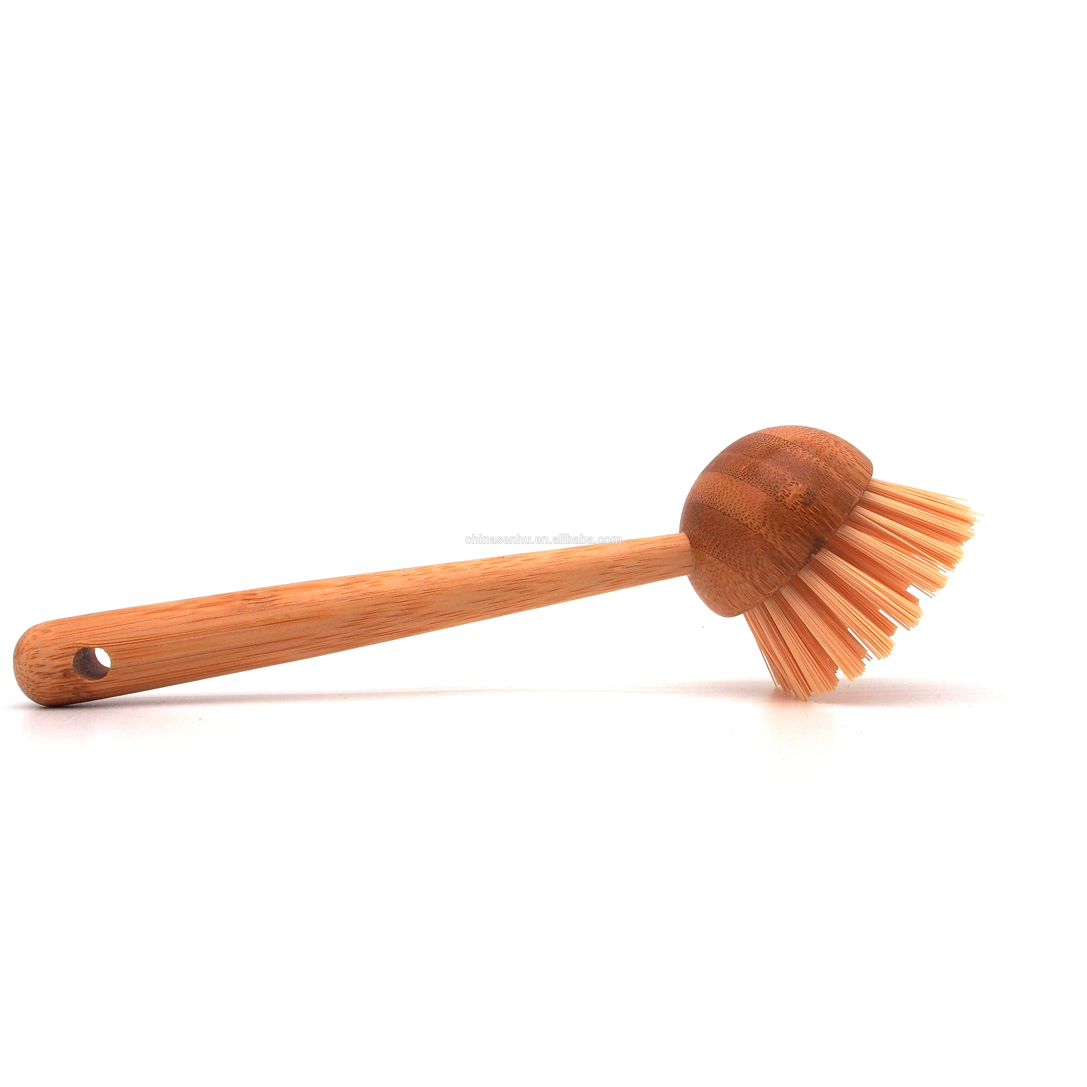 BSCI factory Eco friendly Bamboo  dish wash brush