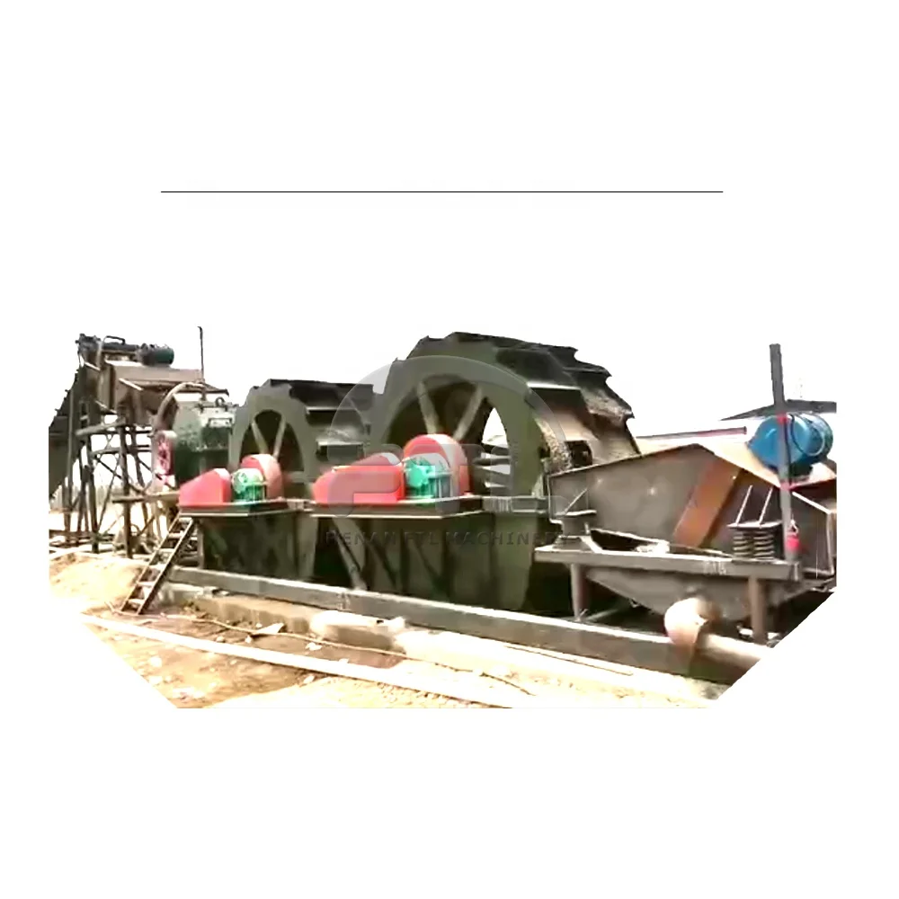 FLT sand making and washing machine unit plant combined equipment low invest cost save working space