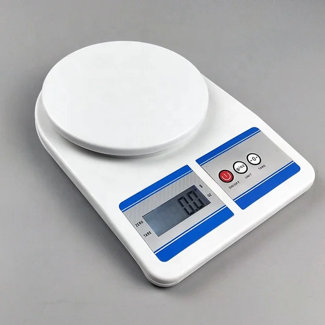 
Portable Kitchenware Food Nutrition Scale, Plastic Kitchen Scale SF-400 10kg 