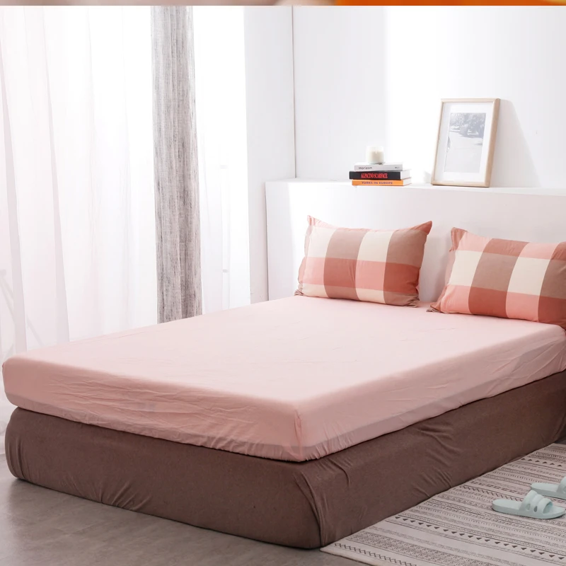 Adult Age Group bed cover sheet hot selling 100% cotton king bed sheet set Stripes Pattern single duvet cover for home use
