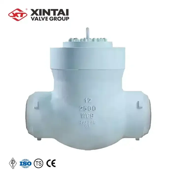 H61Y-2500LBC 12inch big size high pressure Welded WC9 check valve