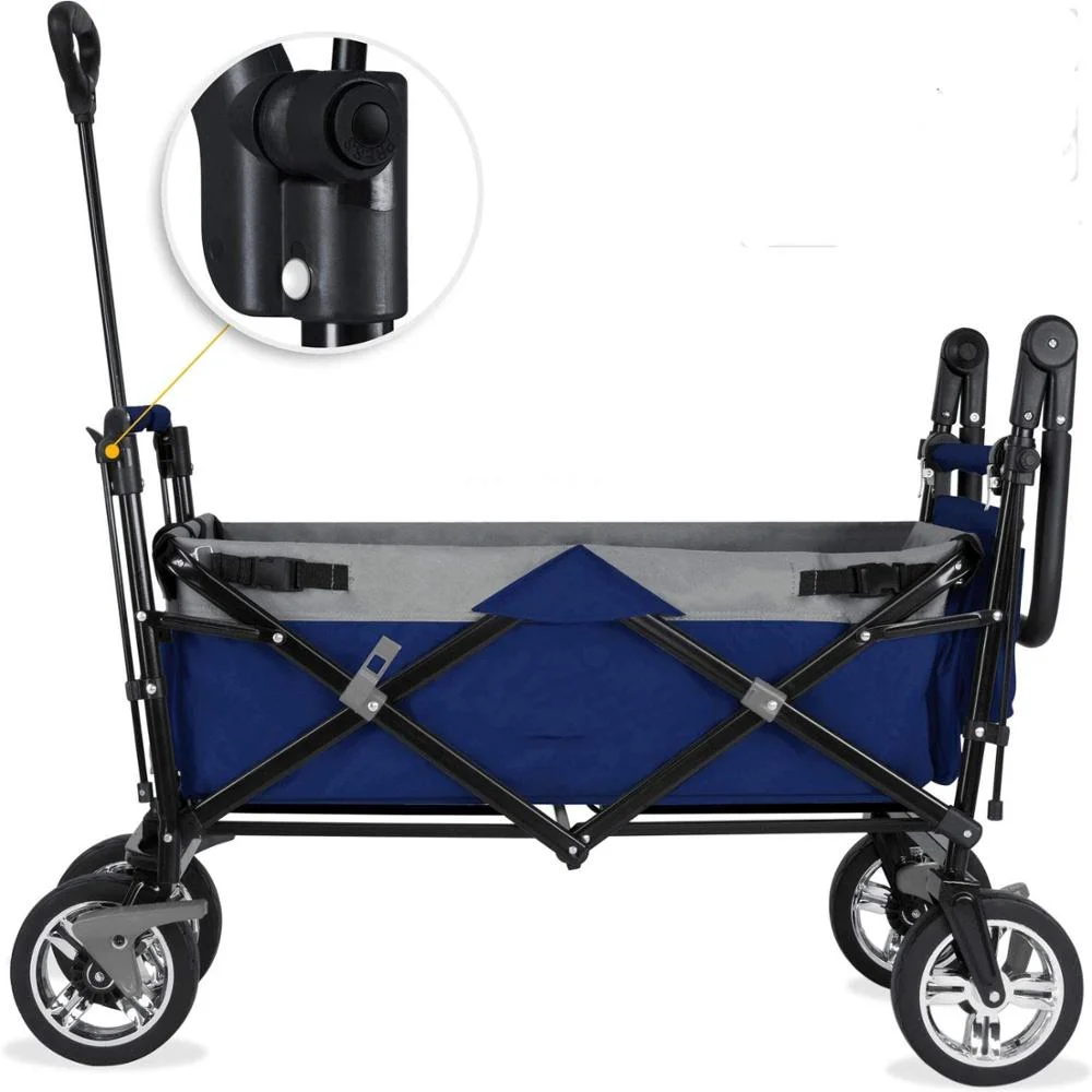Baby  collapsible stroller adjustable handle camping wagon baby korean trolley