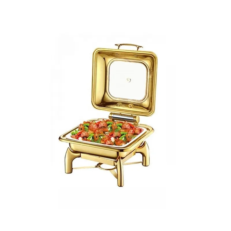 Buffet Server Food Warmer Stainless Steel Luxury Food Warmer Chafing Dish Set Best Price Food Warmer Container Stainless Steel