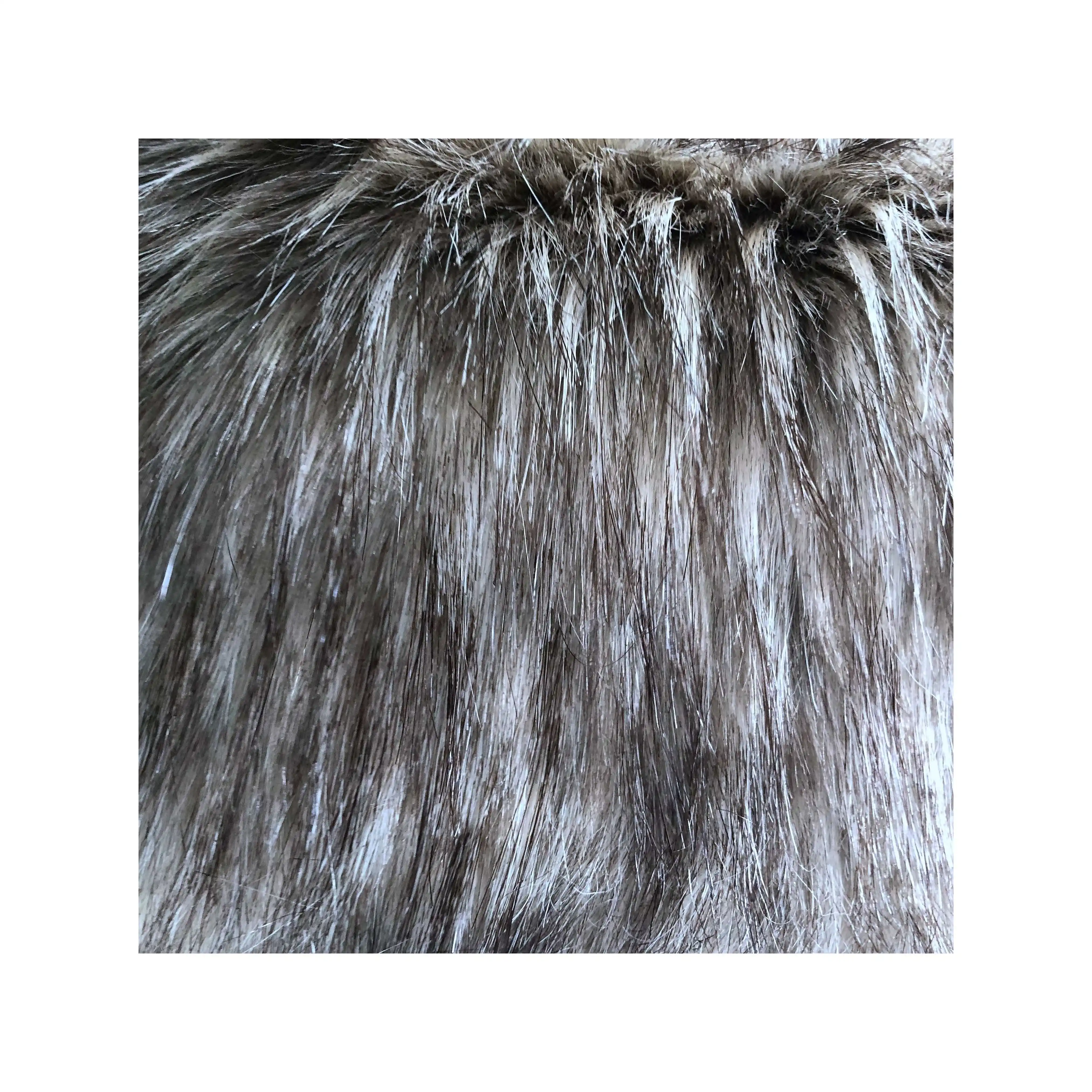 Hot Sale New Faux Fur Fabric Furries Costume Fluffy Long Pile Fabric For  Home Textile Coat
