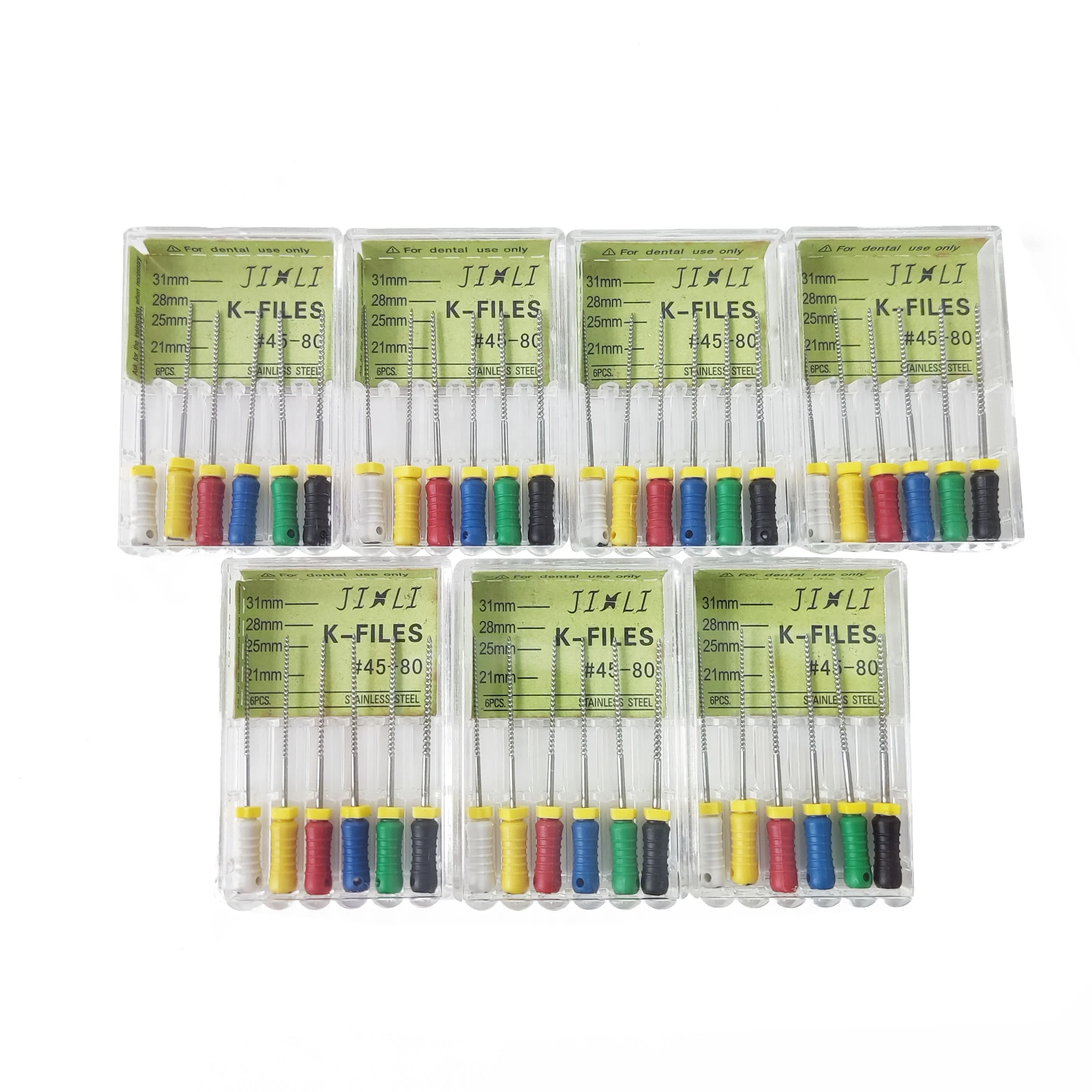 Стоматологический корневой канал из нержавеющей стали файл K увеличенный стоматологические инструменты