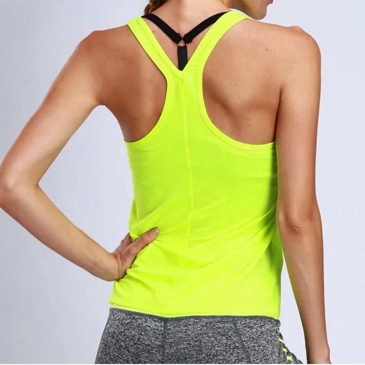 
Custom logo women activewear fitness gym wear tanktop 