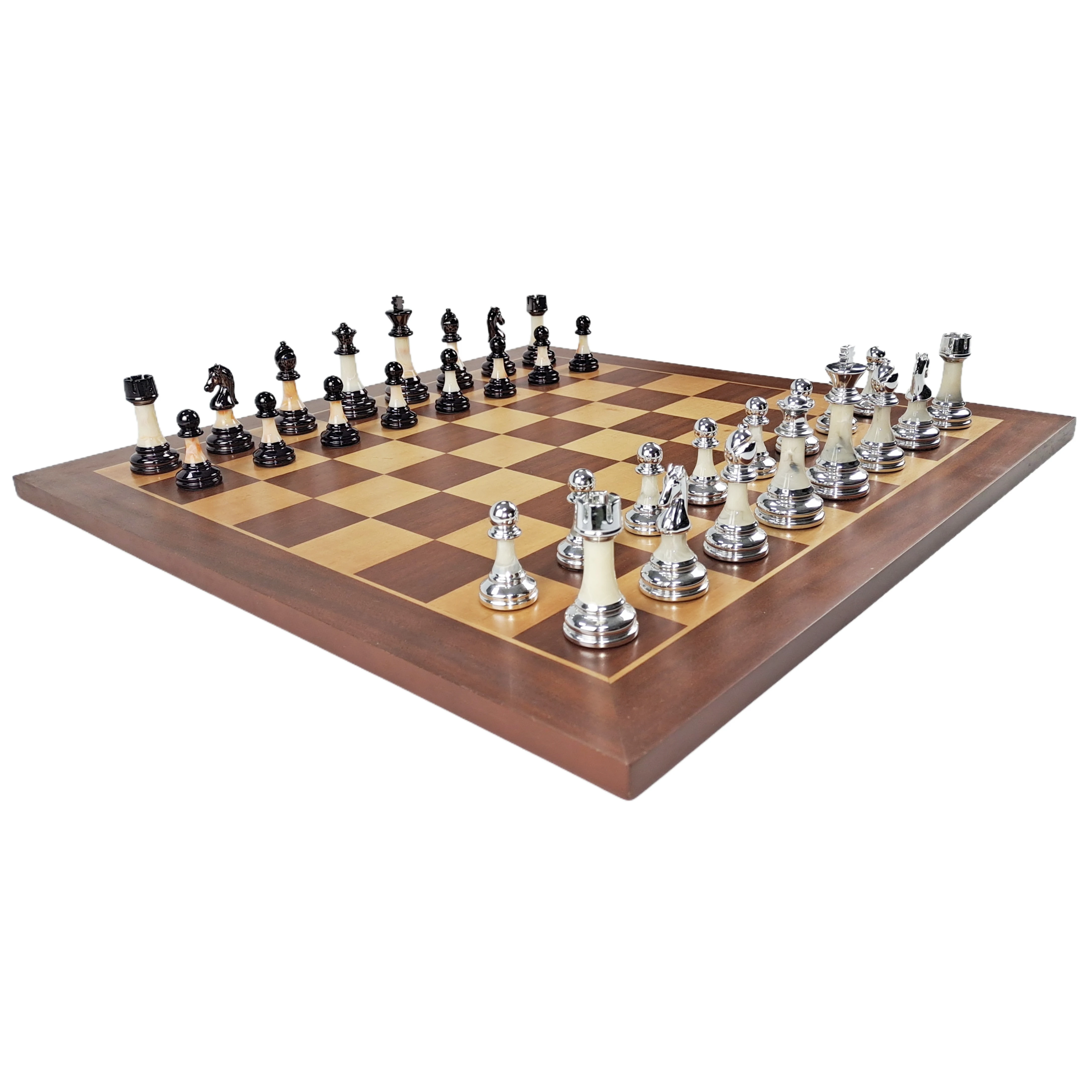 Оптовая продажа 21 дюймов Высокое качество настольная игра большой размер открытый турнир деревянный Шахматный набор