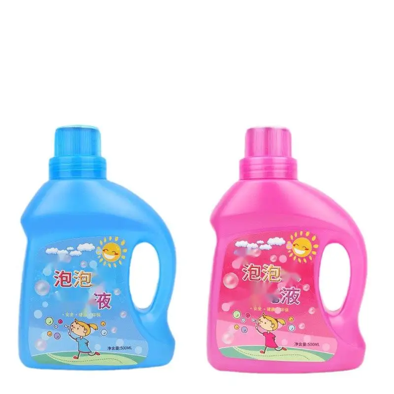 bubble bottle outdoor game 500ml bubble toys water kids Bubble liquid Soap Water Concentrate