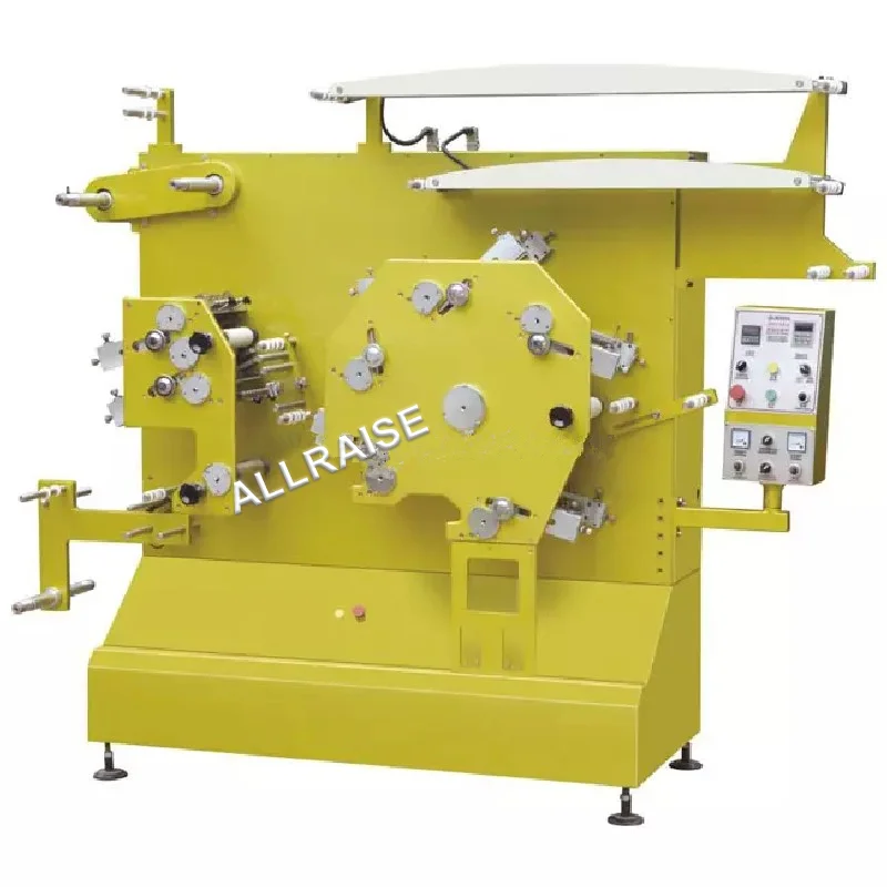 Hot Sale Automatic Flexographic Polyester Satin Ribbon Label Printing Machine Fabric Label Printer for Garment