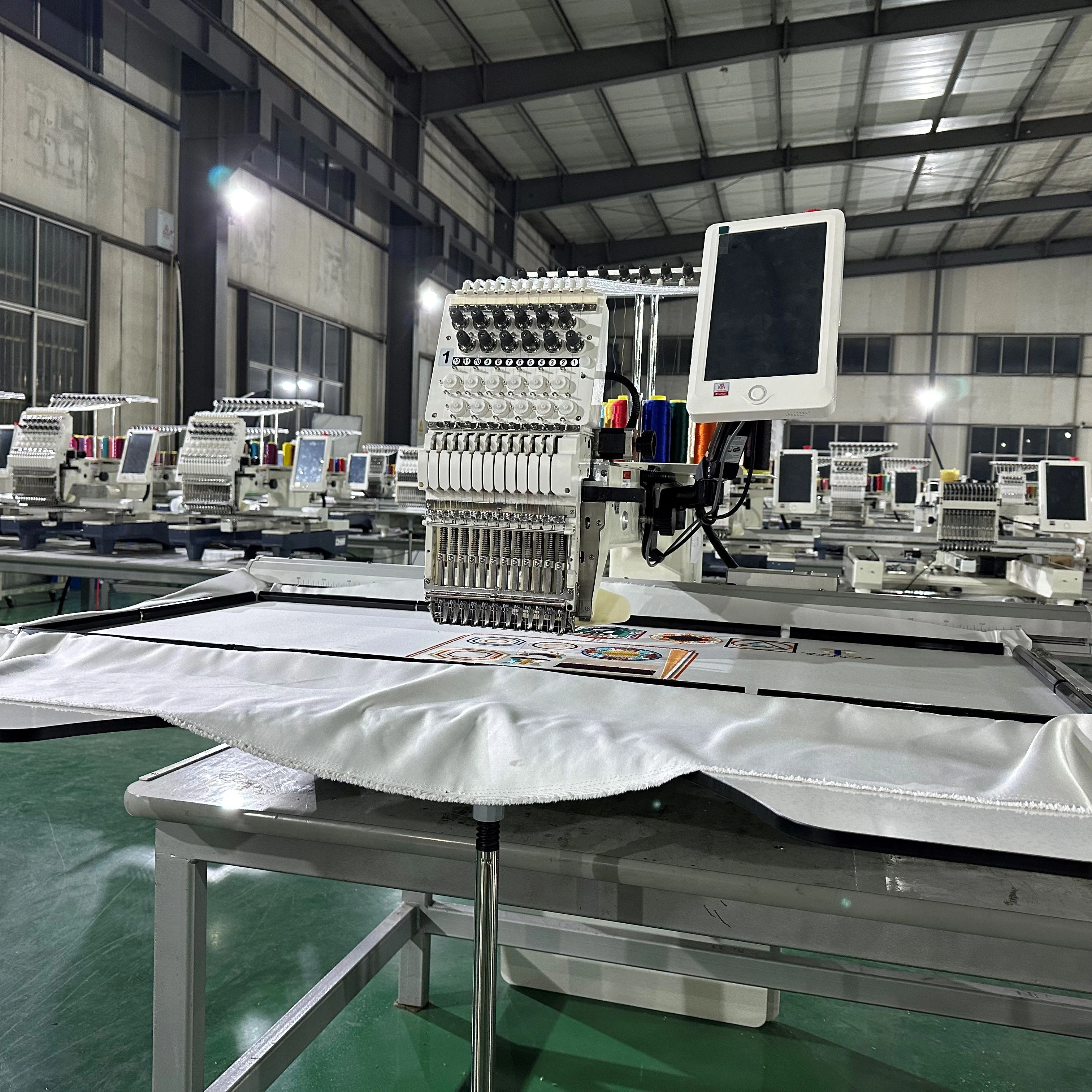 1+1 Heads Chenille Embroidery Machines Multifunctional Embroidery Machine Cheap Price for Traditional Clothes
