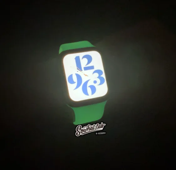  Модный силиконовый ремешок для часов Apple Watch с ночным видением сменный флуоресцентного