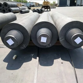 High quality HP 300 graphite electrode with nipple 4TPIL for steel plant LF