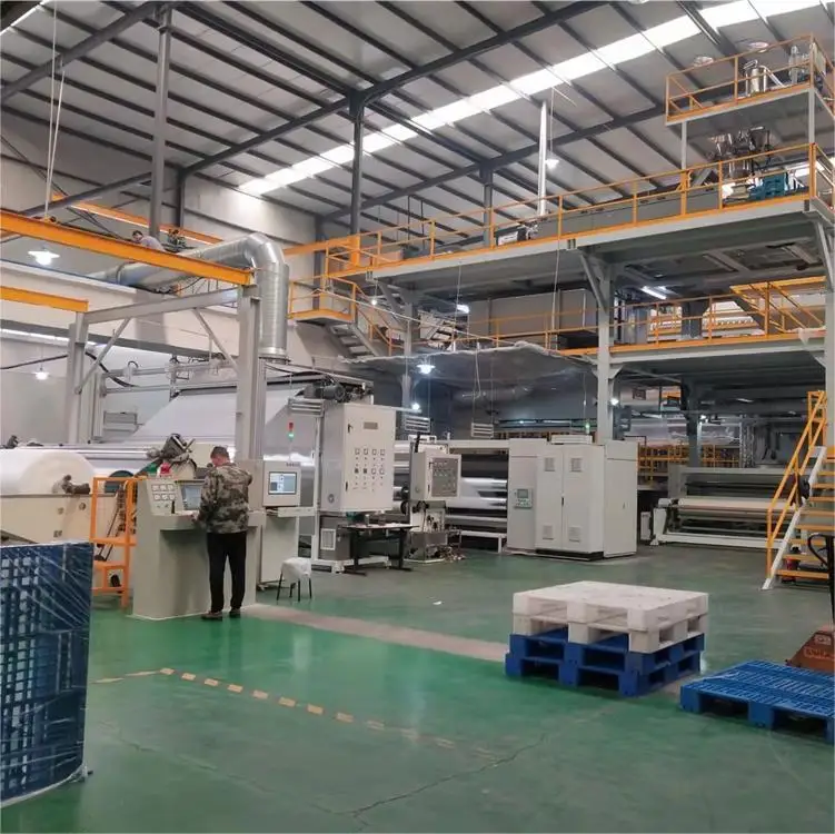 HY Professional Spunbond Making Machine S Single Beam Polypropylene Bicomponent Spunbond Equipment