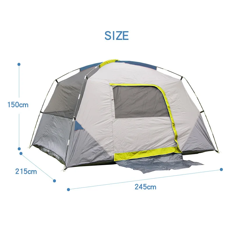 2022 Luxury Tent Roof Top Big 3-4 Person Family Automatic Waterproof Outdoor Camping Tent