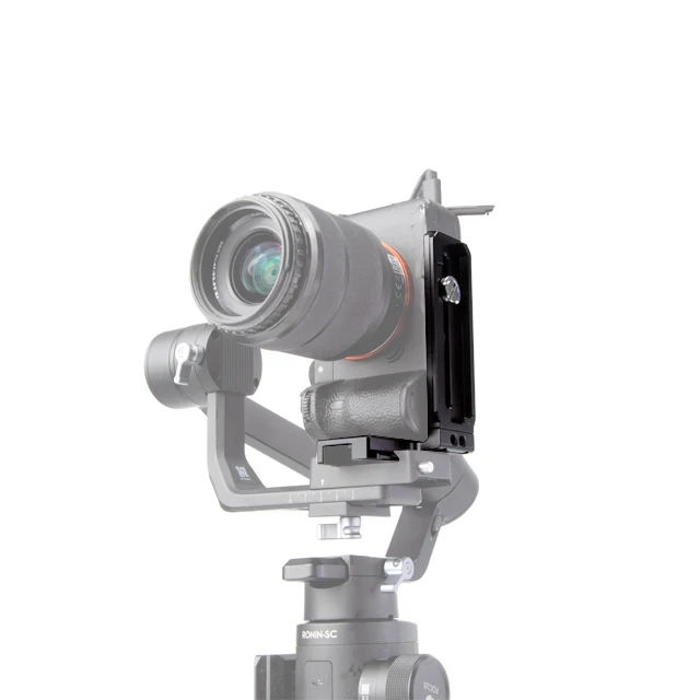 Универсальные аксессуары для гиростабилизатора L-кронштейна, Монтажная пластина с винтом 1/4, совместимая с гиростабилизатором DJI Ronin SC.