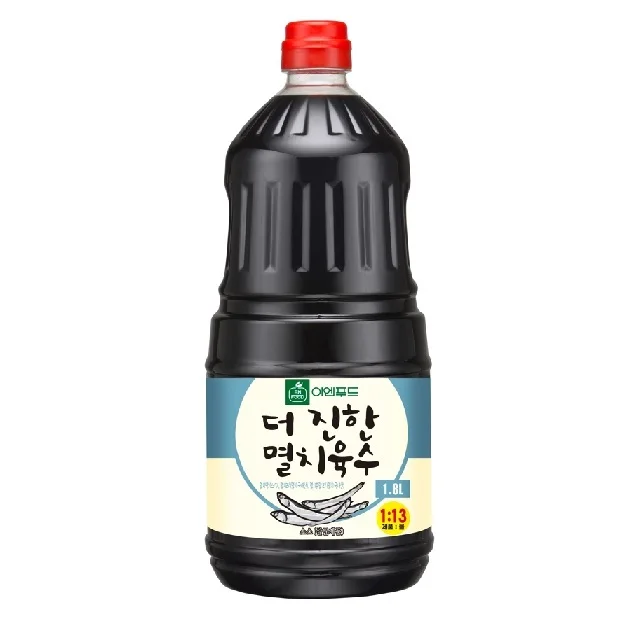 New Arrived Sauce Liquid Phase Room Temperature Storage Korea Food Taste Sauce EN Anchovy extract Liquid Sauce