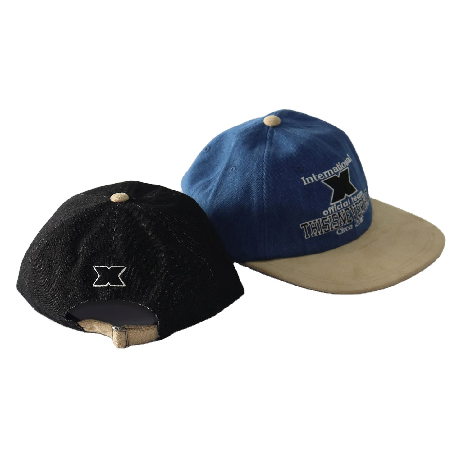 Premium High Quality a and D Moon Logo Speed Dry Hat 6 Panel Sport Baseball Caps with Structured OEM Unisex Adults Embroidered